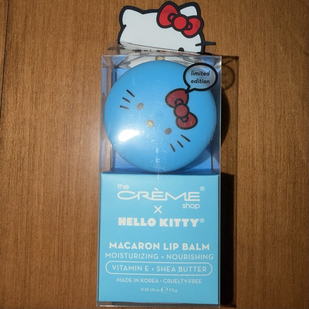 NEW‎ The Creme Shop x Hello Kitty Macaron Lip Balm LIMITED EDITION